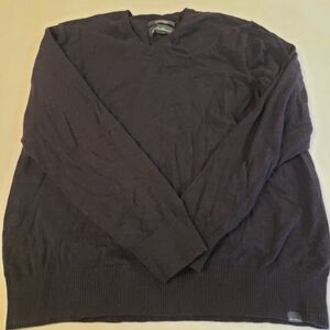 Men's gray Eddie Bauer long sleeve pullover sweater size XL